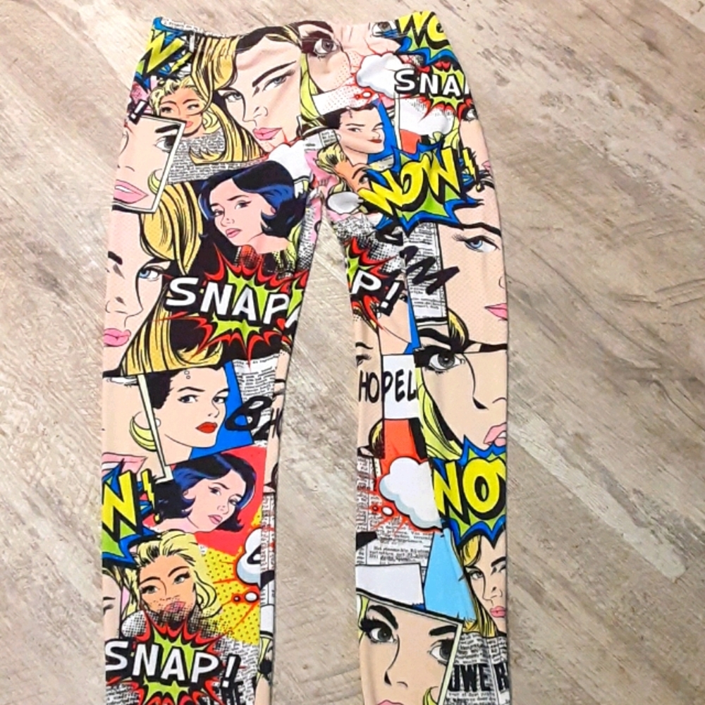 Comic Book Leggings